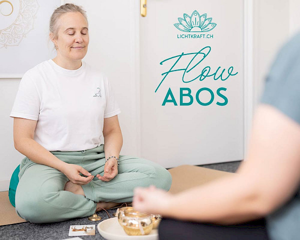 Flow Abos für die Atem- und Meditations Flows von Lichtkraft mit Melanie Bütikofer