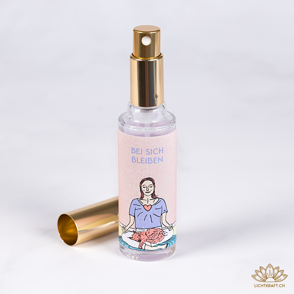 von Hand gemischte Essenzen von Lichtkraft: bei sich bleiben